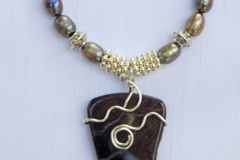 Wire Wrapped Petrified Wood