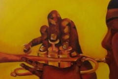 trumpet hands